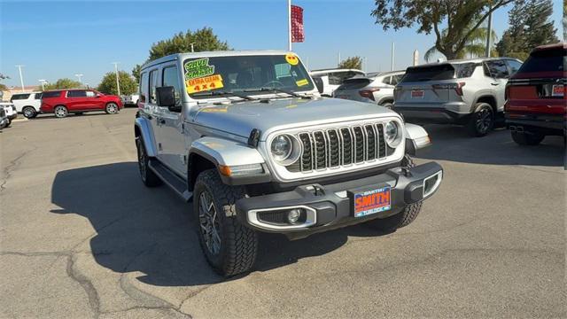 used 2024 Jeep Wrangler car, priced at $38,369