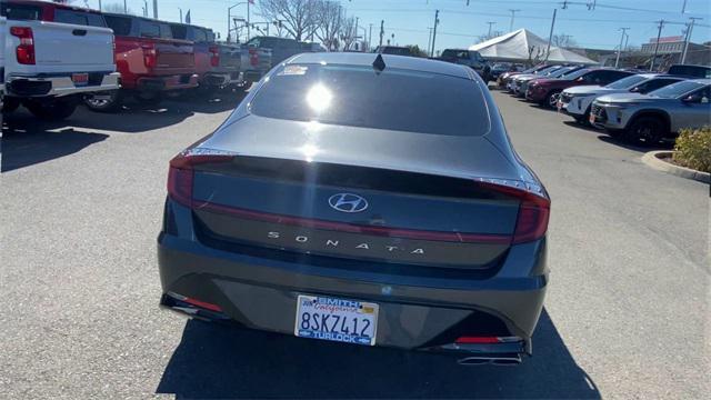 used 2020 Hyundai Sonata car, priced at $17,999