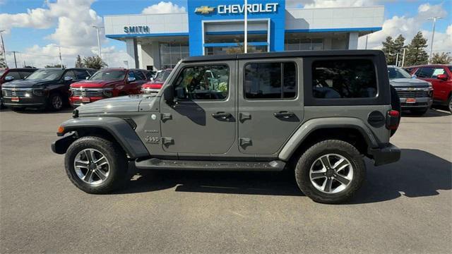 used 2021 Jeep Wrangler Unlimited car, priced at $32,265