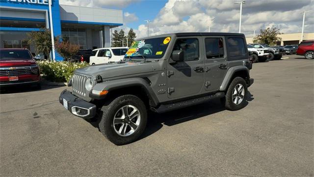 used 2021 Jeep Wrangler Unlimited car, priced at $32,265