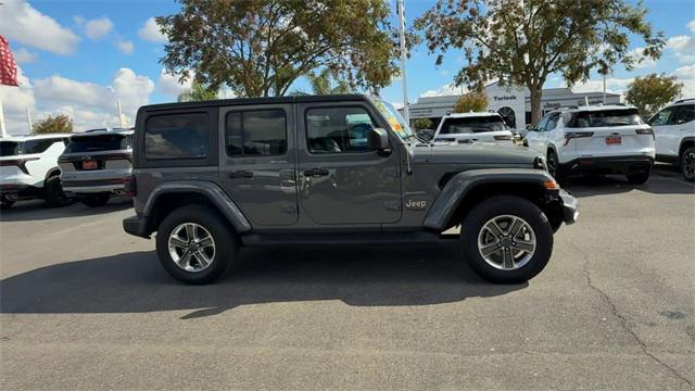 used 2021 Jeep Wrangler Unlimited car, priced at $32,265