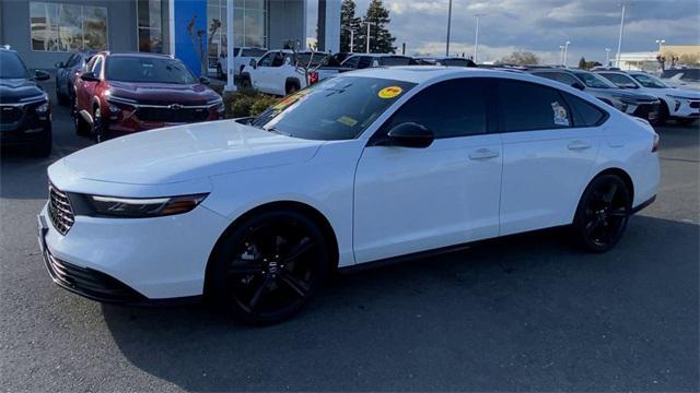 used 2023 Honda Accord Hybrid car, priced at $29,999