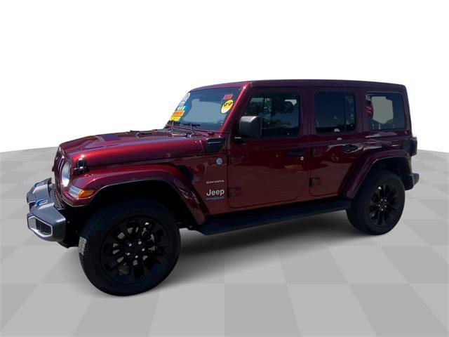 used 2022 Jeep Wrangler Unlimited 4xe car, priced at $36,999