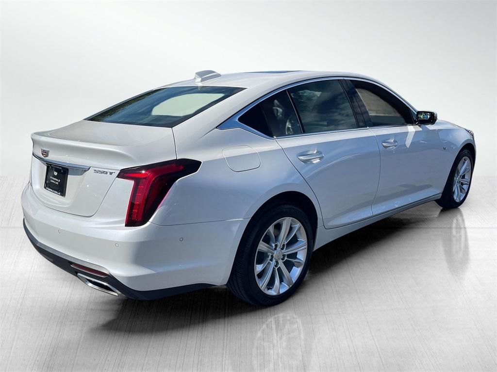 new 2025 Cadillac CT5 car, priced at $54,215