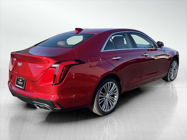 new 2025 Cadillac CT4 car, priced at $48,765