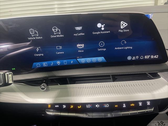new 2025 Cadillac OPTIQ car, priced at $55,015