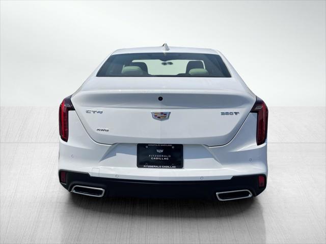 new 2025 Cadillac CT4 car, priced at $41,190