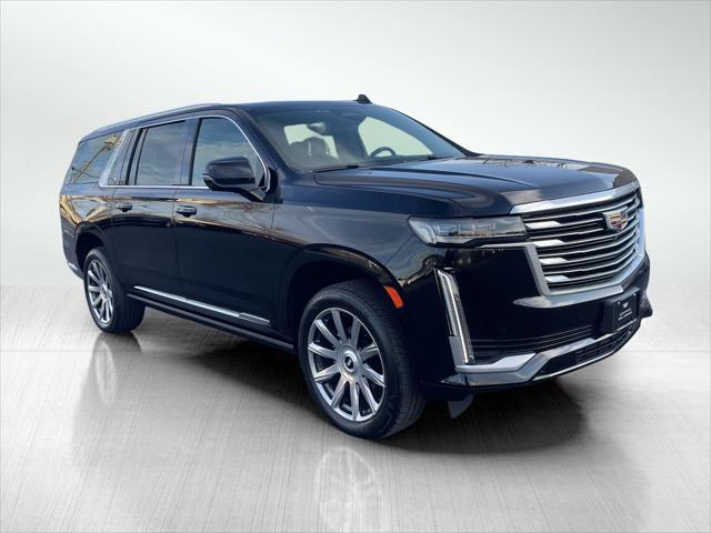 used 2021 Cadillac Escalade ESV car, priced at $72,990