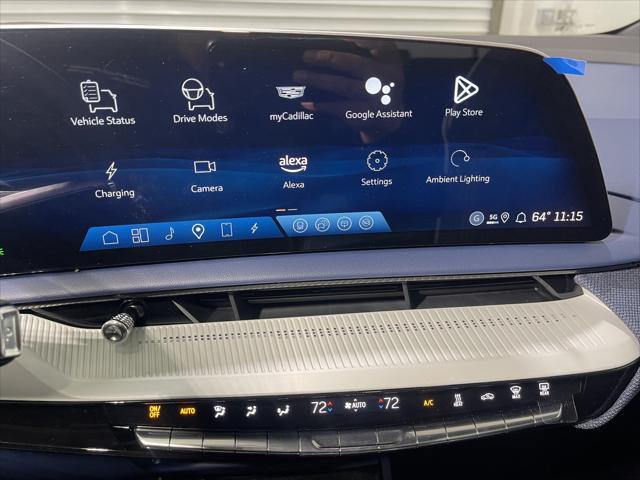 new 2025 Cadillac OPTIQ car, priced at $60,115
