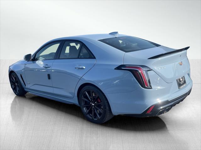 new 2025 Cadillac CT4-V car, priced at $74,935