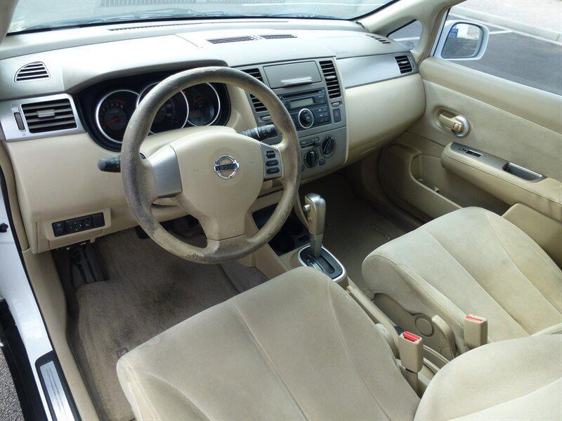 used 2009 Nissan Versa car, priced at $4,500