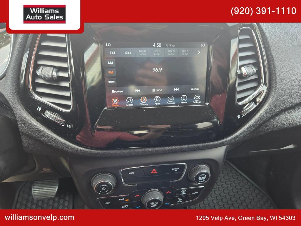 used 2019 Jeep Compass car, priced at $12,750