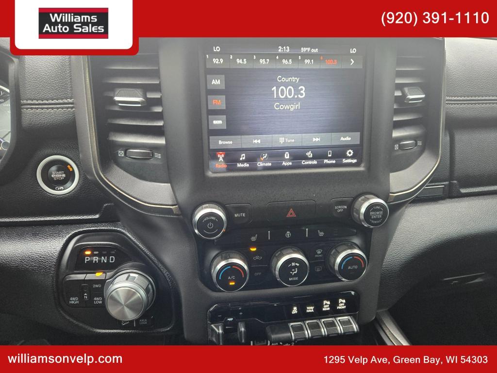 used 2020 Ram 1500 car, priced at $29,750
