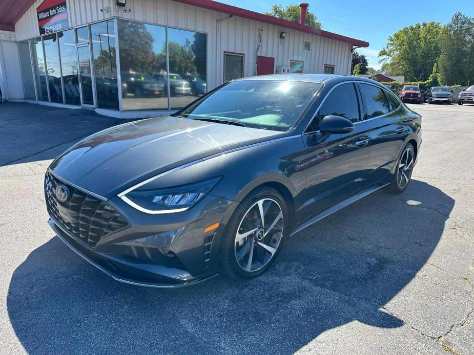 used 2021 Hyundai Sonata car, priced at $16,999