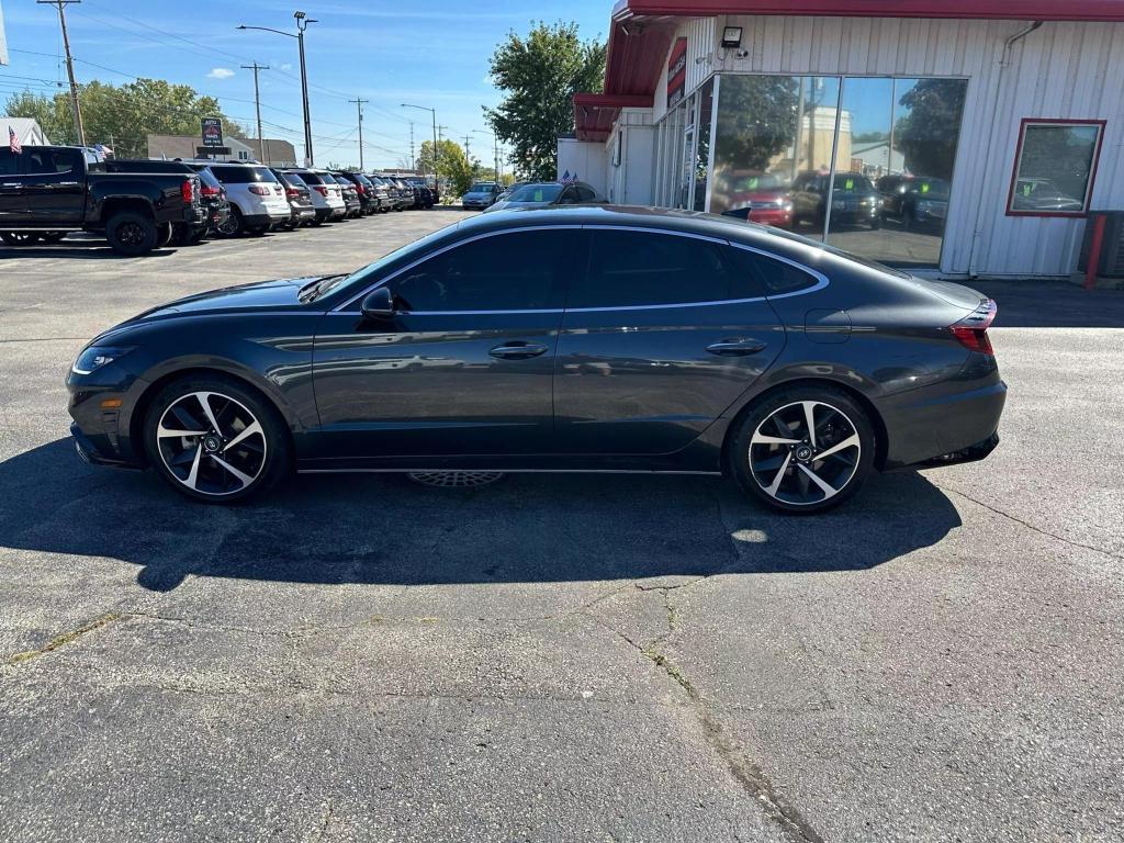 used 2021 Hyundai Sonata car, priced at $16,999