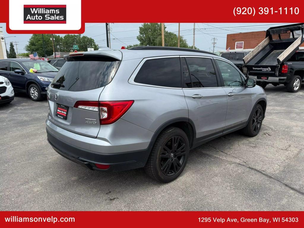 used 2022 Honda Pilot car, priced at $21,999
