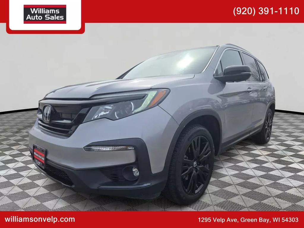 used 2022 Honda Pilot car, priced at $24,999