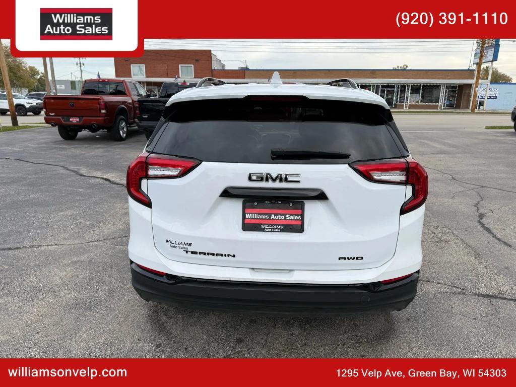 used 2022 GMC Terrain car, priced at $22,499