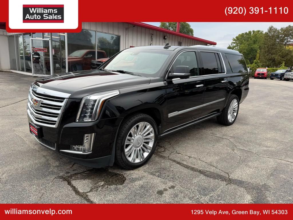 used 2020 Cadillac Escalade ESV car, priced at $41,999