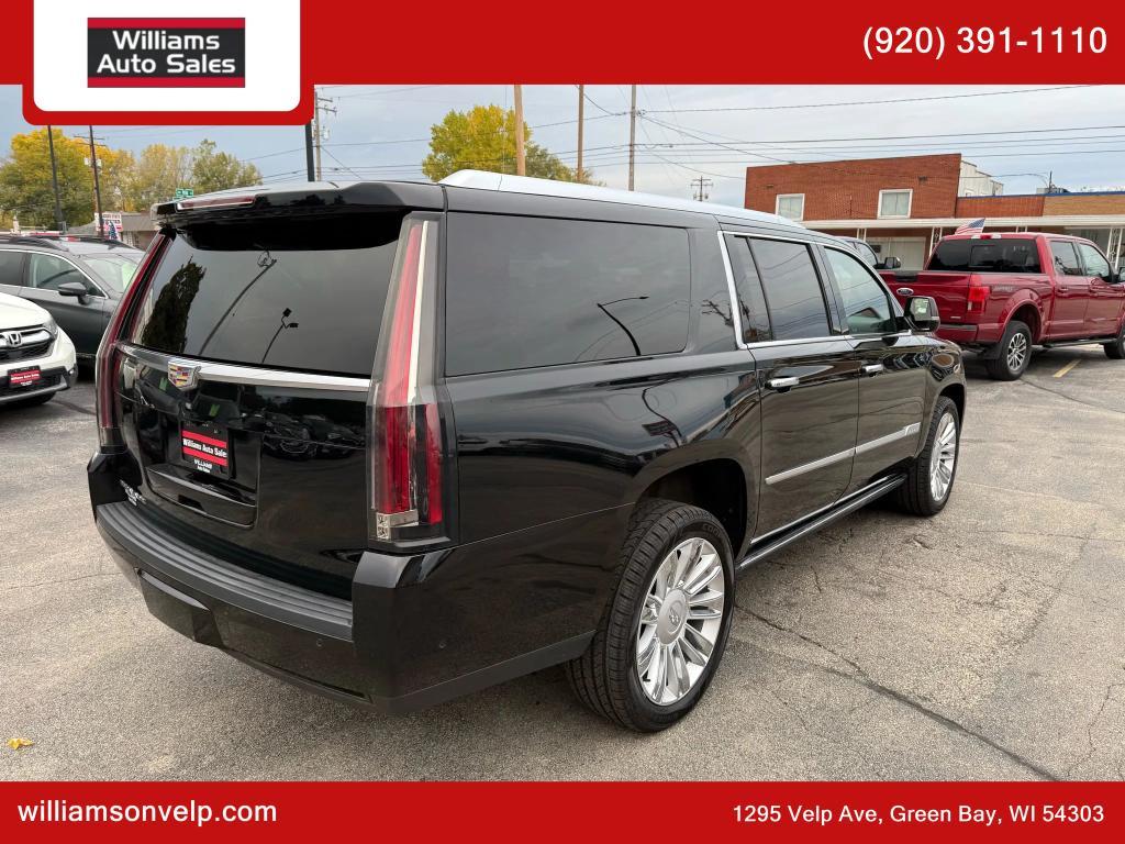 used 2020 Cadillac Escalade ESV car, priced at $41,999