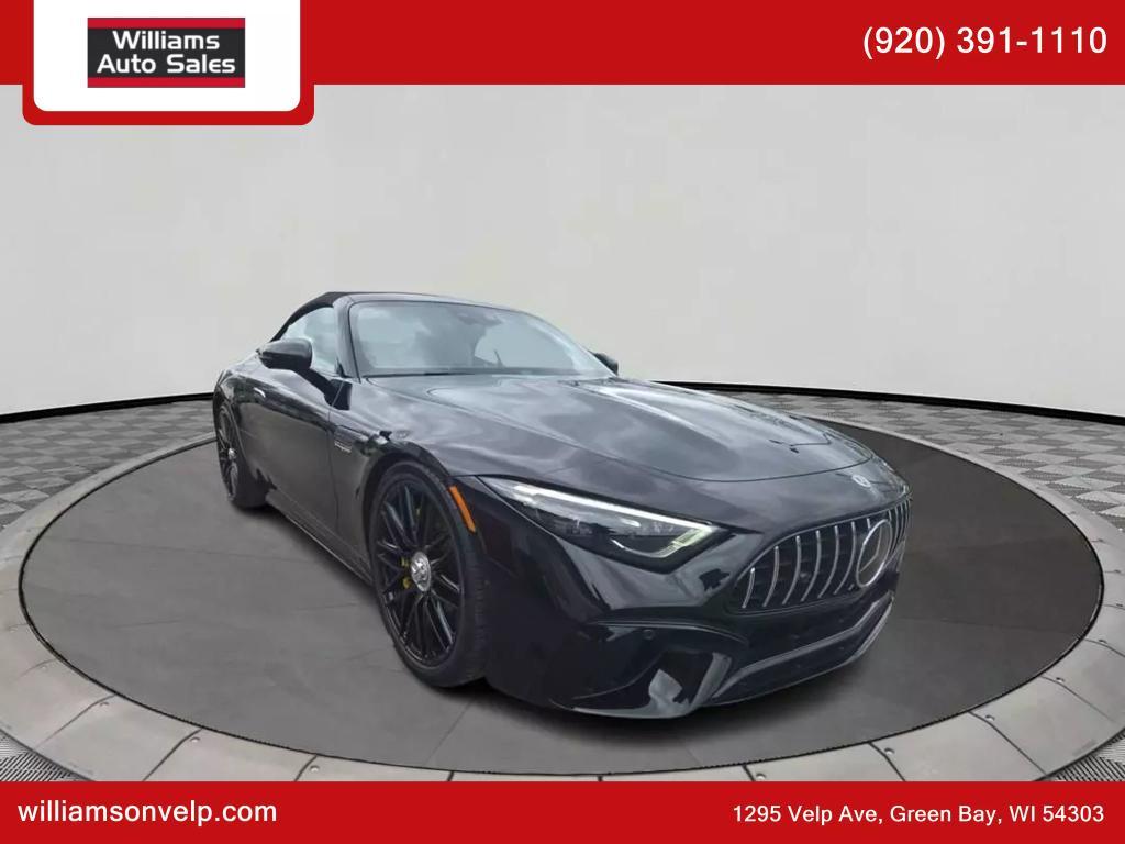 used 2022 Mercedes-Benz AMG SL 63 car, priced at $93,499