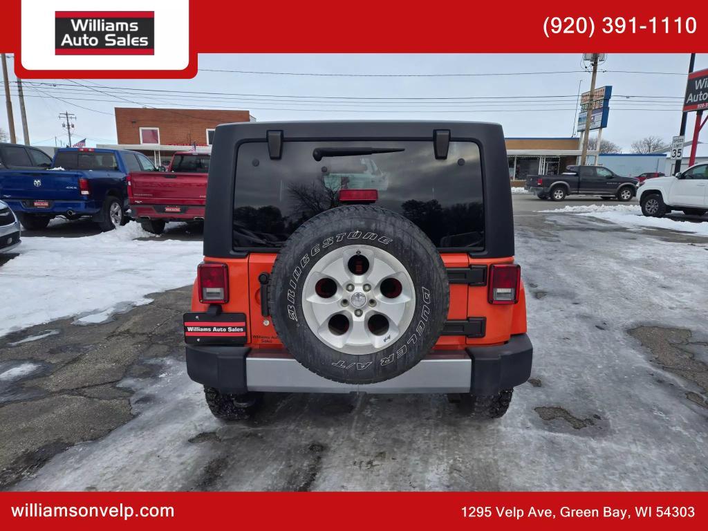 used 2015 Jeep Wrangler Unlimited car, priced at $14,499