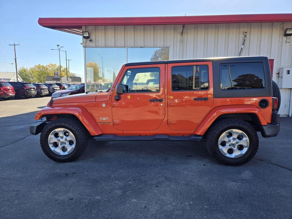 used 2015 Jeep Wrangler Unlimited car, priced at $14,999