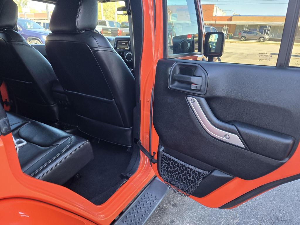 used 2015 Jeep Wrangler Unlimited car, priced at $14,999