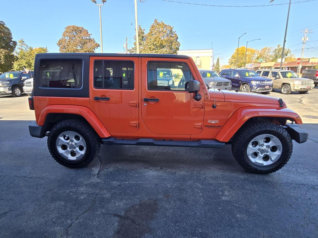 used 2015 Jeep Wrangler Unlimited car, priced at $14,999