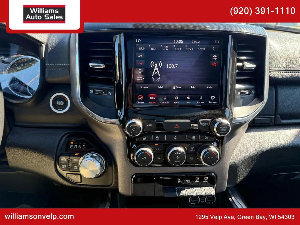 used 2021 Ram 1500 car, priced at $36,499