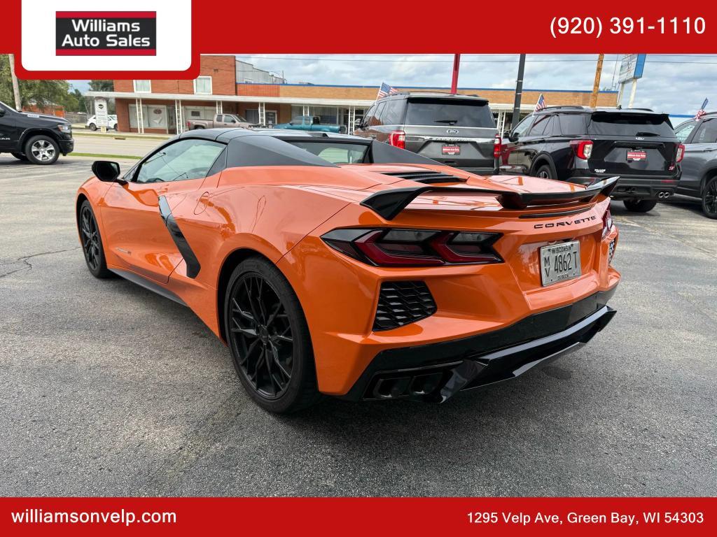 used 2024 Chevrolet Corvette car, priced at $81,999