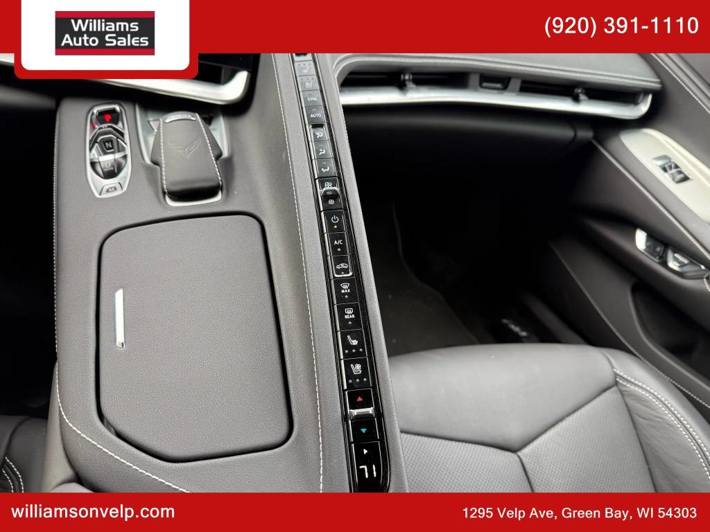 used 2024 Chevrolet Corvette car, priced at $81,999
