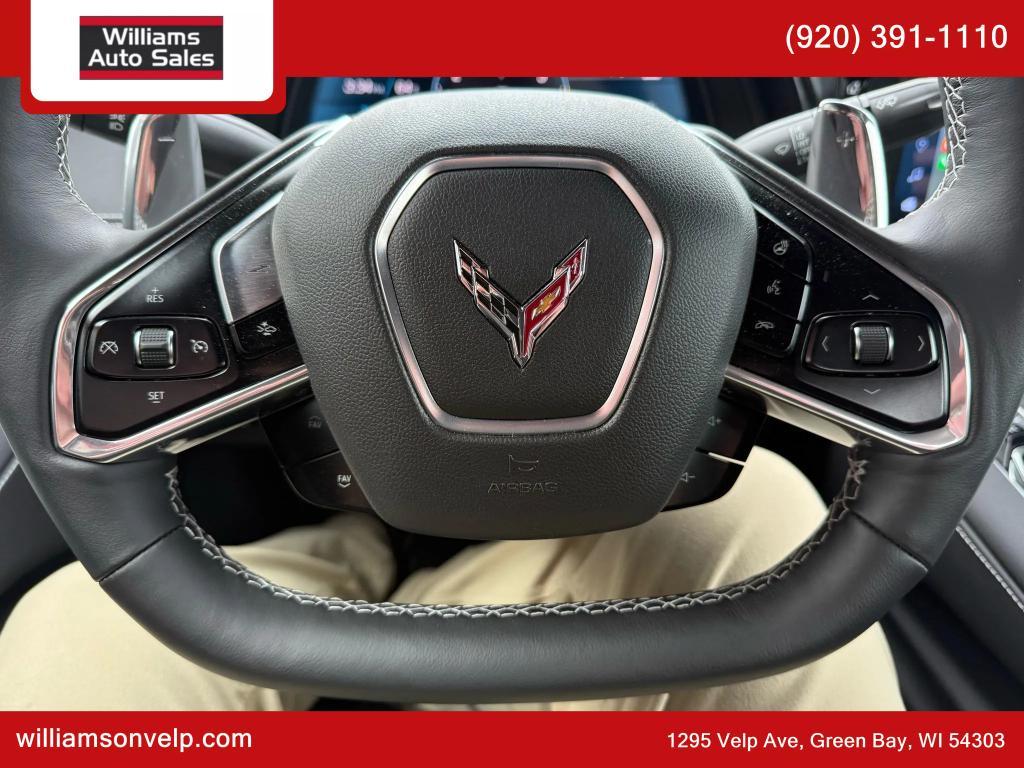 used 2024 Chevrolet Corvette car, priced at $81,999