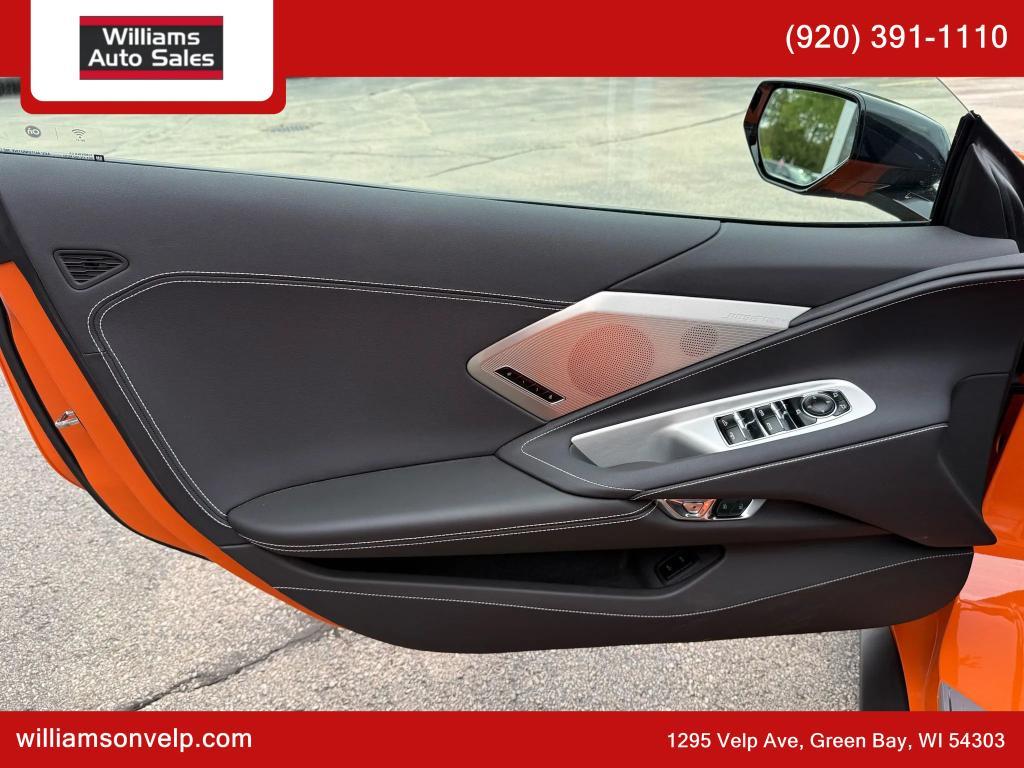 used 2024 Chevrolet Corvette car, priced at $81,999