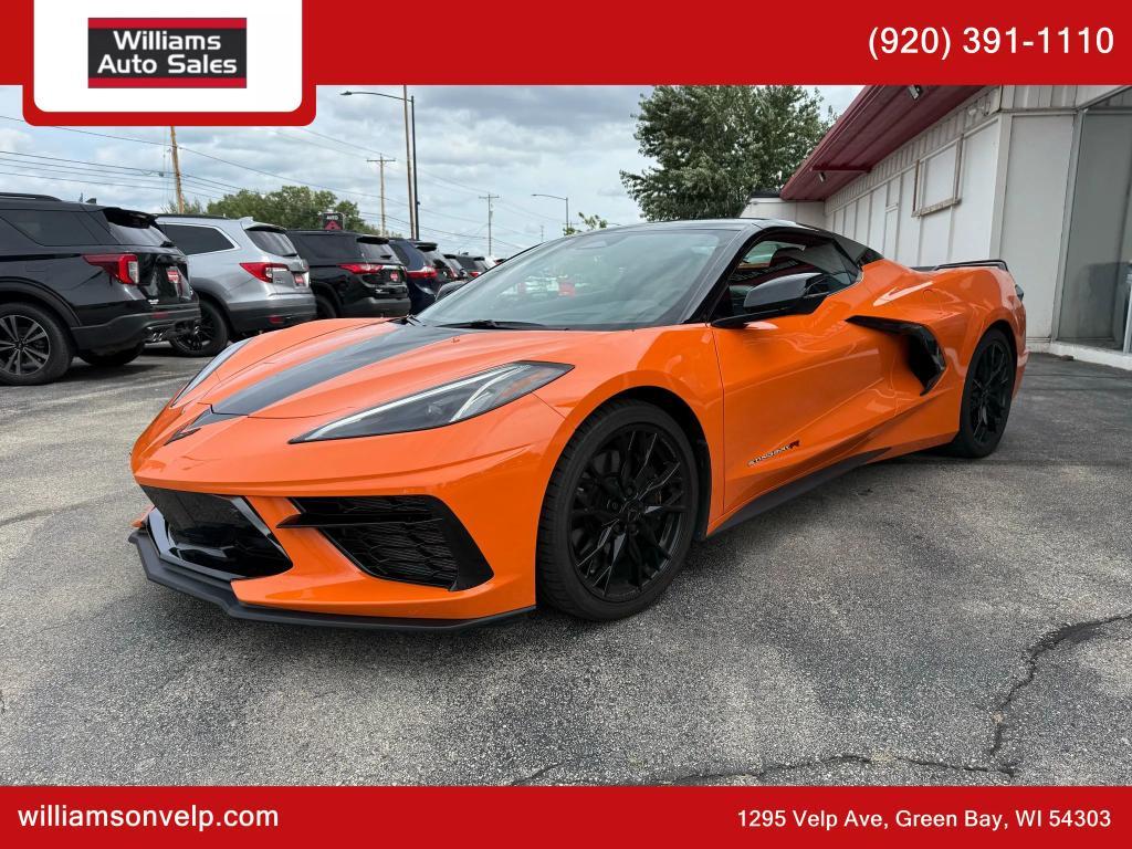 used 2024 Chevrolet Corvette car, priced at $81,999