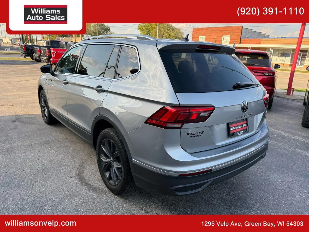 used 2022 Volkswagen Tiguan car, priced at $17,999