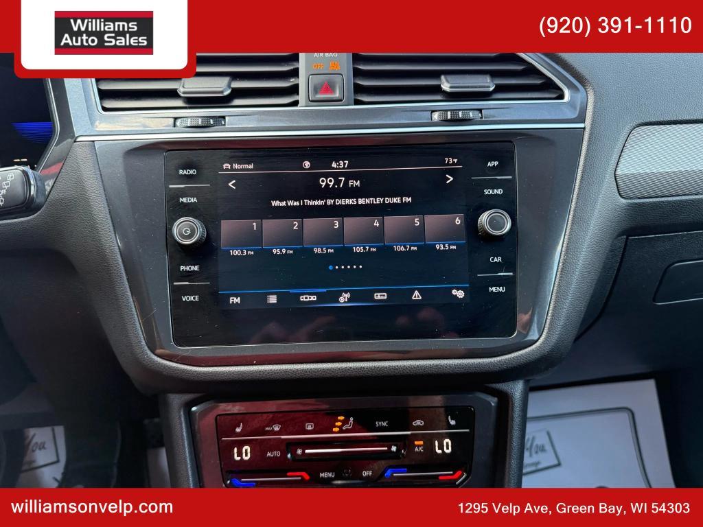 used 2022 Volkswagen Tiguan car, priced at $17,999