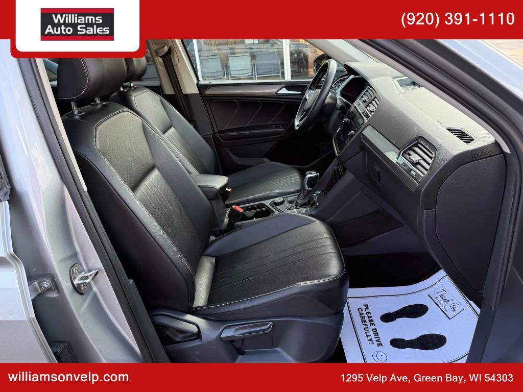 used 2022 Volkswagen Tiguan car, priced at $17,999