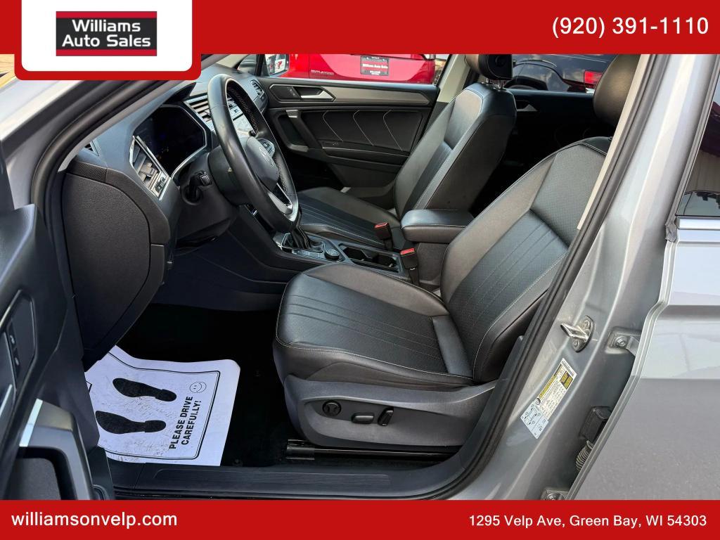 used 2022 Volkswagen Tiguan car, priced at $17,999