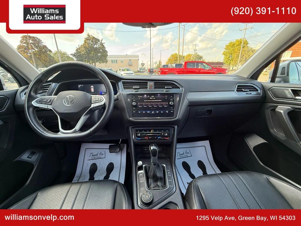 used 2022 Volkswagen Tiguan car, priced at $17,999