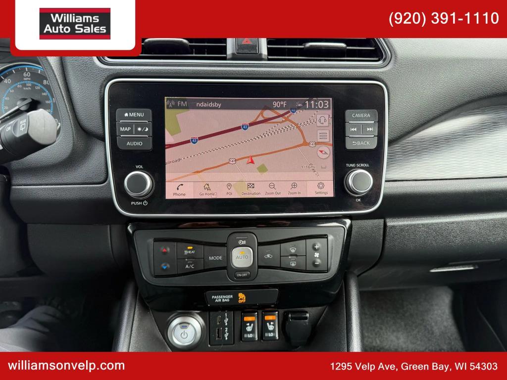 used 2020 Nissan Leaf car, priced at $13,999