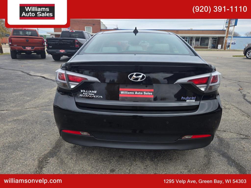 used 2016 Hyundai Sonata Hybrid car, priced at $12,999