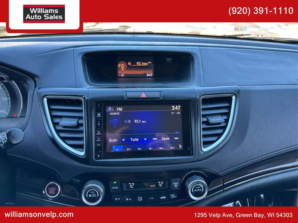 used 2016 Honda CR-V car, priced at $15,999