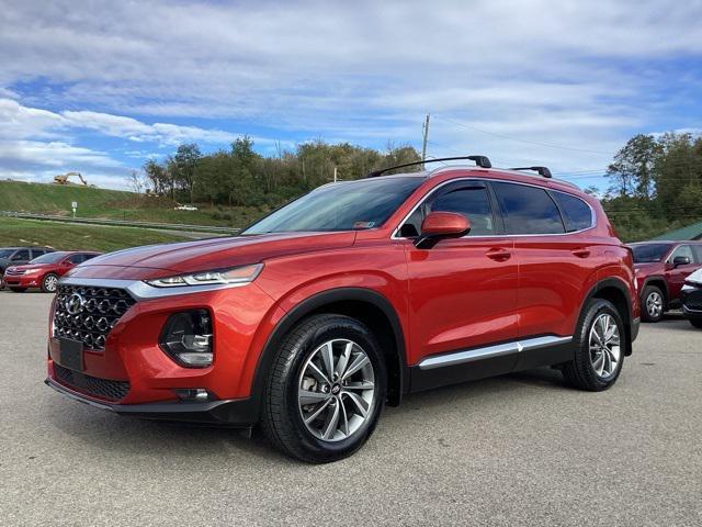 used 2020 Hyundai Santa Fe car, priced at $17,990