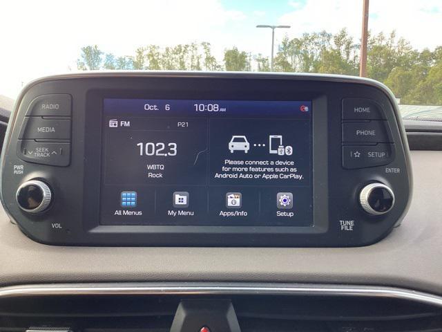 used 2020 Hyundai Santa Fe car, priced at $17,990