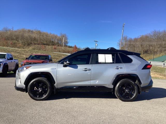 used 2021 Toyota RAV4 Hybrid car