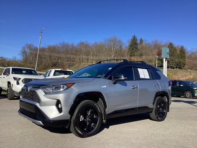 used 2021 Toyota RAV4 Hybrid car