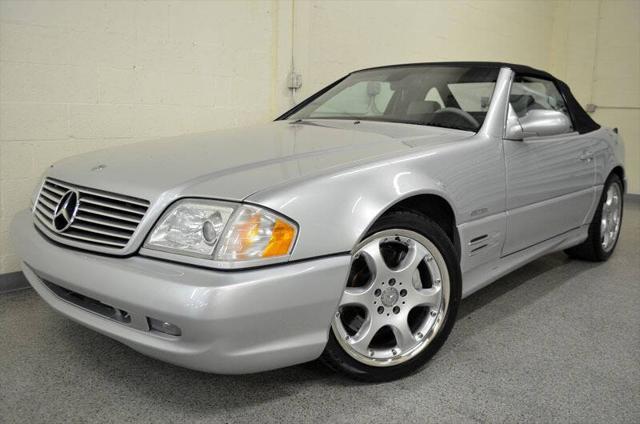 used 2002 Mercedes-Benz SL-Class car, priced at $29,900