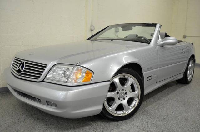 used 2002 Mercedes-Benz SL-Class car, priced at $29,900