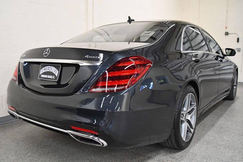 used 2018 Mercedes-Benz S-Class car, priced at $51,900